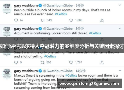 如何评估凯尔特人夺冠潜力的多维度分析与关键因素探讨 如何评估凯尔特人夺冠潜力的多维度分析与关键因素探讨